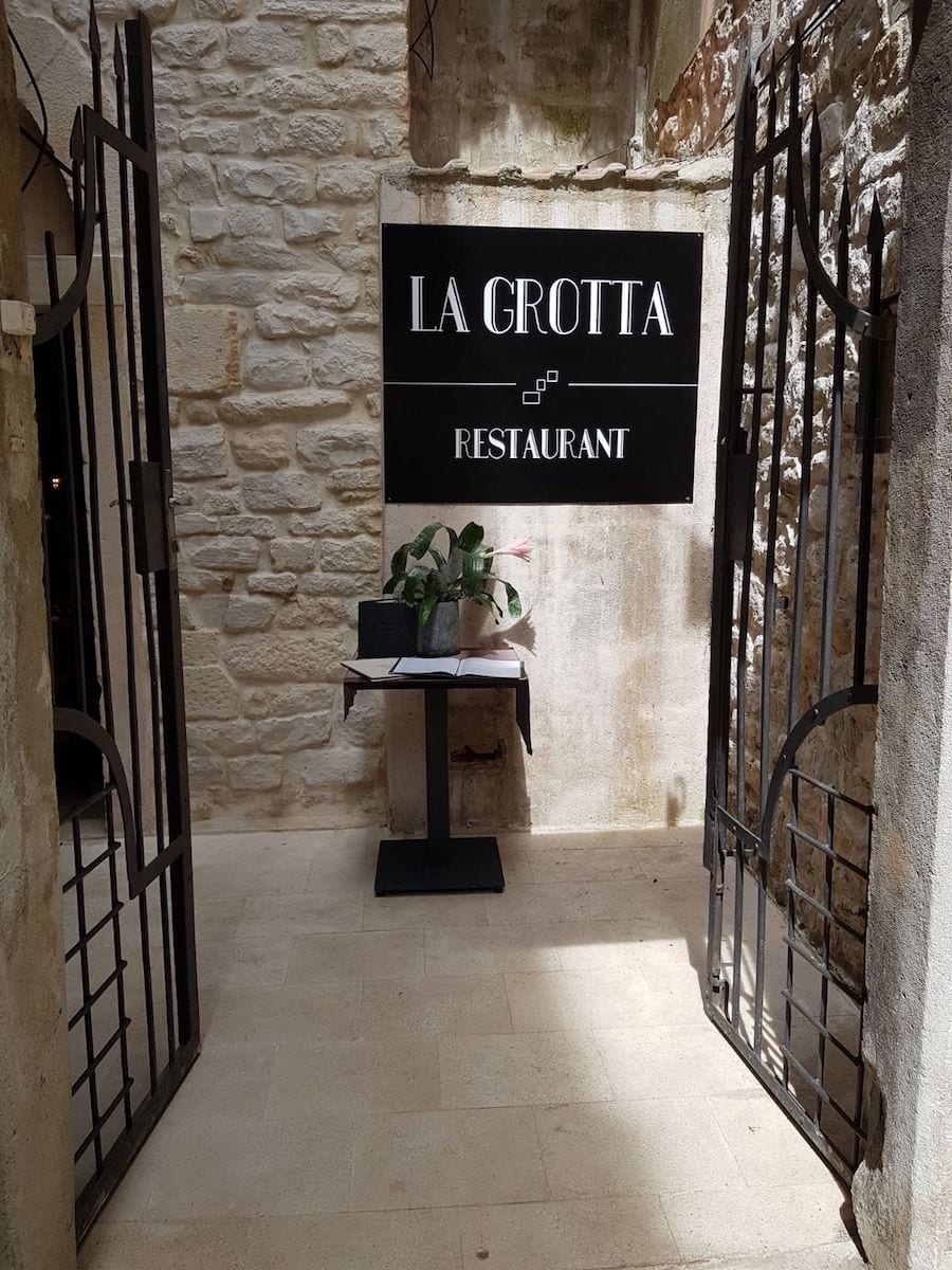 La Grotta Restaurant - Split Croatia